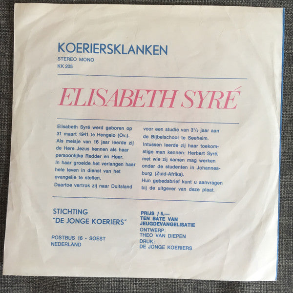 Elisabeth Syré : Wandel Met God (7", EP)
