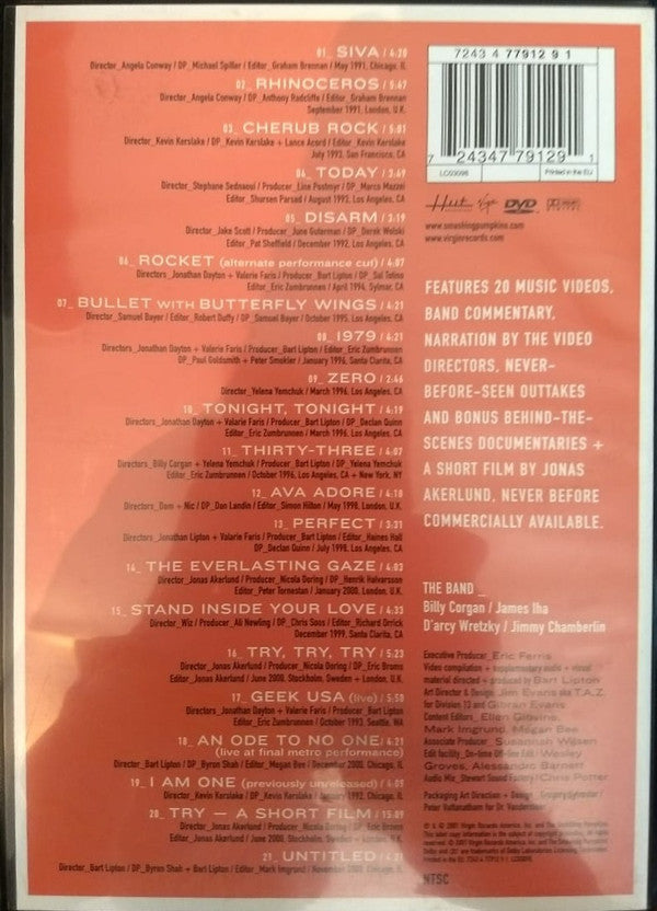 The Smashing Pumpkins : 1991-2000 Greatest Hits Video Collection (DVD-V, Comp, NTSC)