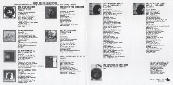 Keith Green (2) : The Early Years (CD, Comp)