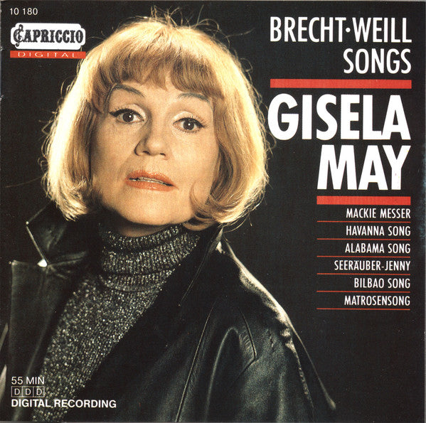 Gisela May : Brecht-Weill Songs (CD, Album, RE)