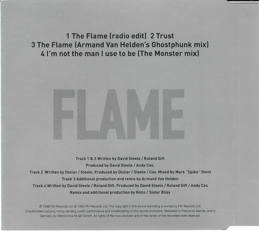 Fine Young Cannibals : The Flame (CD, Maxi)