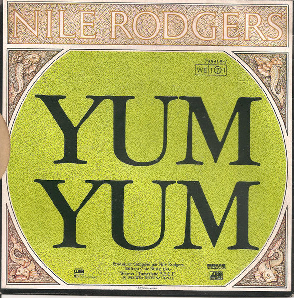 Nile Rodgers : Yum-Yum (7", Single)