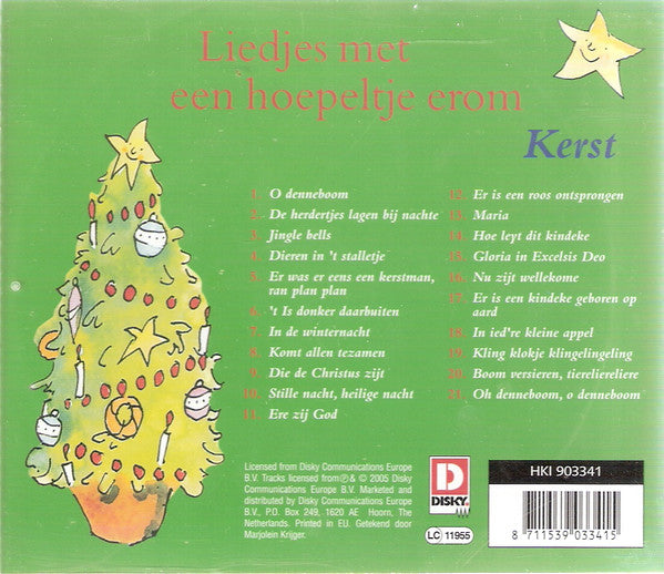 Kinderkoor "De Madeliefjes", Het Kinderkoor Van De Enschedese Muziekschool : Liedjes Met Een Hoepeltje Erom - Kerst (CD)
