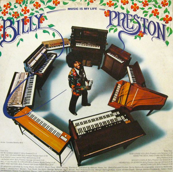 Billy Preston : Music Is My Life (LP, Album, RE)