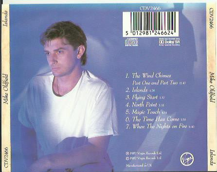 Mike Oldfield : Islands (CD, Album, Nim)