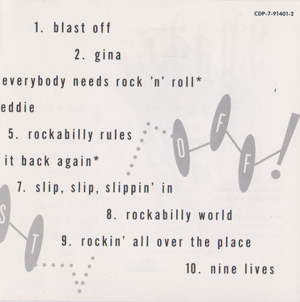 Stray Cats : Blast Off (CD, Album)