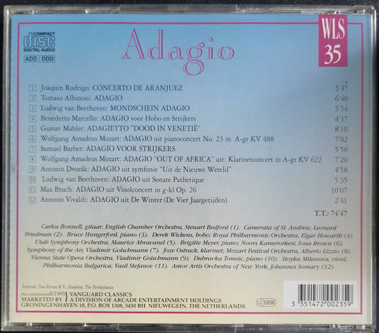 Various : Adagio (CD, Comp)