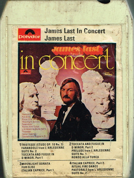 James Last : James Last In Concert  (8-Trk, Album)