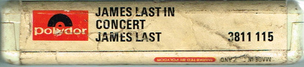 James Last : James Last In Concert  (8-Trk, Album)