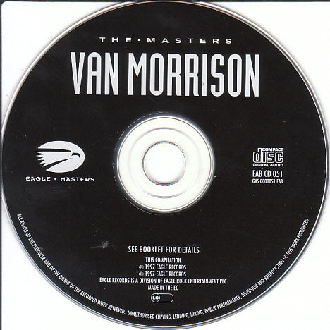 Van Morrison : The Masters (CD, Comp)