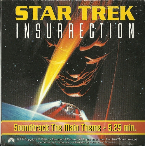 Jerry Goldsmith : Star Trek Insurrection Soundtrack The Main Theme (CD, Mini, Single)