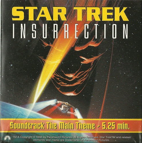 Jerry Goldsmith : Star Trek Insurrection Soundtrack The Main Theme (CD, Mini, Single)