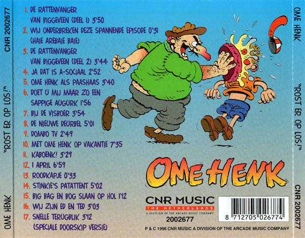 Ome Henk : Rost Er Op Los! (CD, Album)