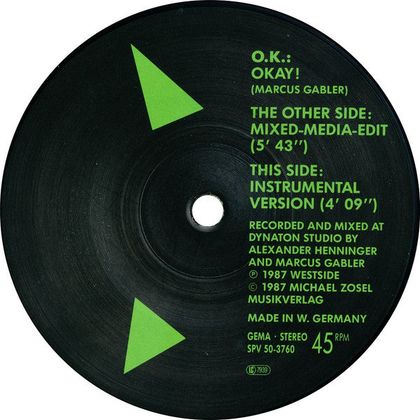O.K. : Okay! (Mixed Media Edit) (12")