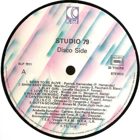 Various : Studio 79 (LP, Comp, P/Mixed)