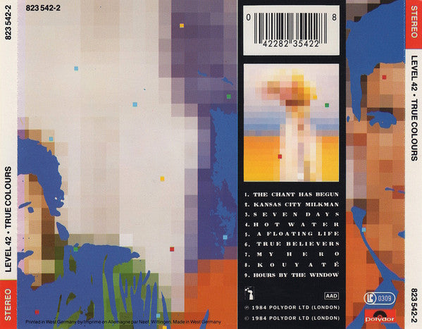 Level 42 : True Colours (CD, Album)