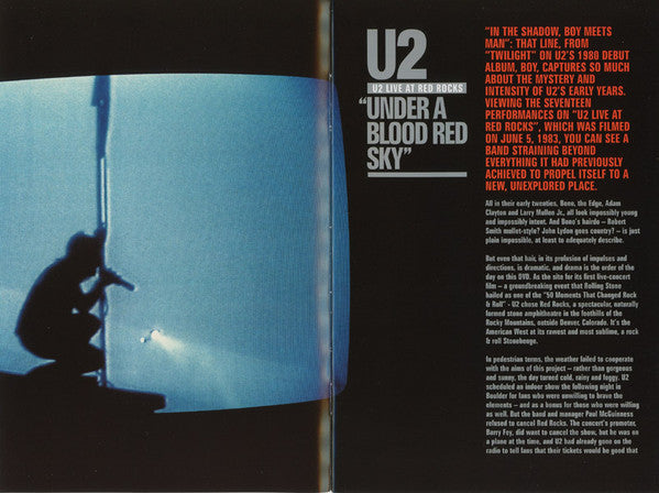 U2 : Live At Red Rocks "Under A Blood Red Sky" (DVD-V, RE, RM, Multichannel)