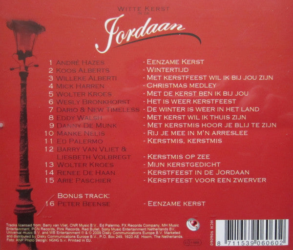 Various : Witte Kerst In De Jordaan (CD, Comp)