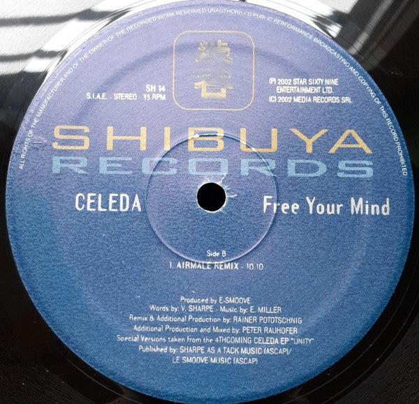 Celeda : Free Your Mind (12")