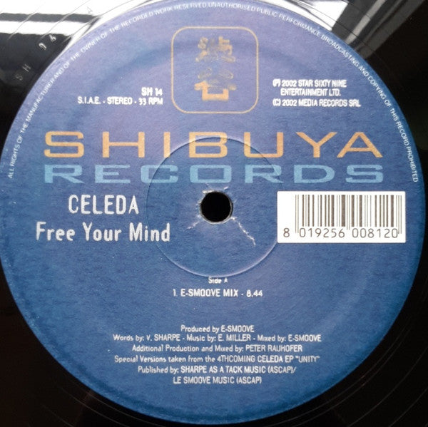 Celeda : Free Your Mind (12")