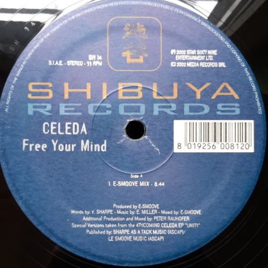 Celeda : Free Your Mind (12")