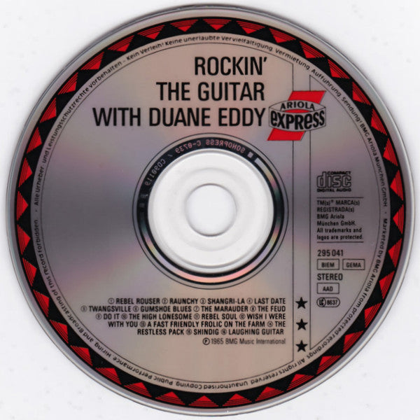 Duane Eddy : Rockin' The Guitar With Duane Eddy (CD, Comp)