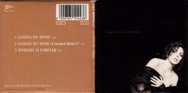 Liza Minnelli : Losing My Mind (CD, Mini, Maxi)