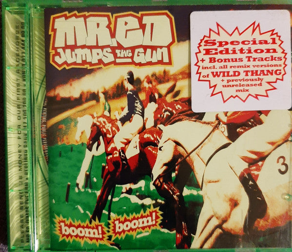 Mr. Ed Jumps The Gun : Boom! Boom! (CD, Album, RP, + B)