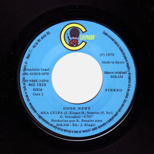 Good News : Mea Culpa (7", Single)