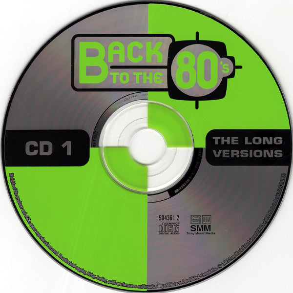 Various : Back To The 80's The Long Versions (De Hits Uit De Jaren '80) (4xCD, Comp)