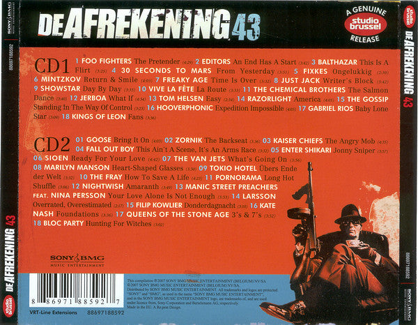 Various : De Afrekening 43 (2xCD, Comp)