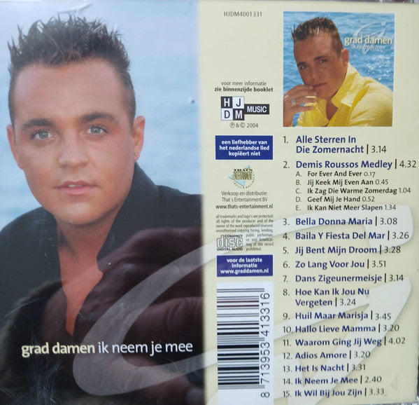Grad Damen : Ik Neem Je Mee (CD, Album)