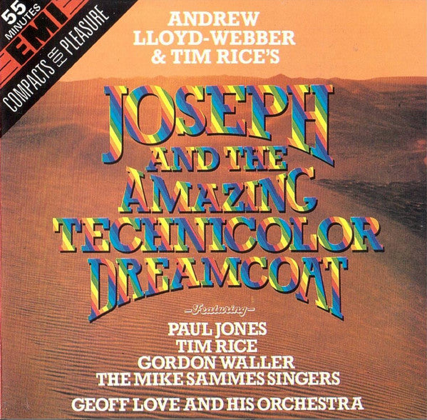 Andrew Lloyd Webber, Tim Rice : Joseph and the Amazing Technicolor Dreamcoat - 1979 Studio Cast (CD, Album)