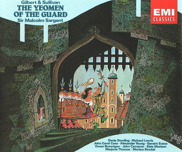 Gilbert & Sullivan, Sir Malcolm Sargent : The Yeomen Of The Guard (2xCD, Album)