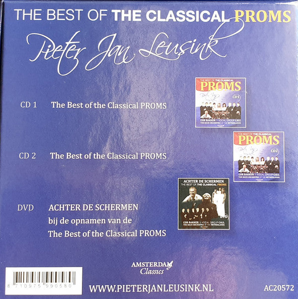 Pieter Jan Leusink, Cor Bakker, Vocal Group Call, The Bach Orchestra Of The Netherlands : The Best of The Classical Proms (2xCD, Album + DVD-V)