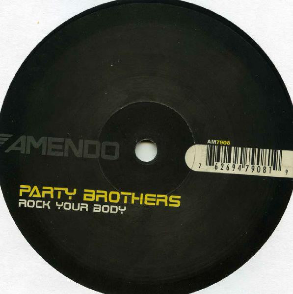 Party Brothers : Rock Your Body (12")