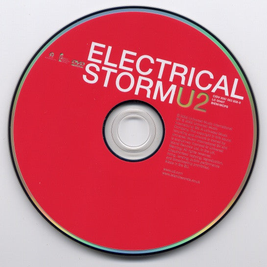 U2 : Electrical Storm (DVD-V, Single, PAL)