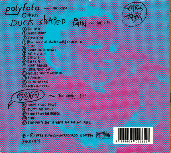 Chris Knox : Polyfoto Duck Shaped Pain & "Gum" (CD, Album)
