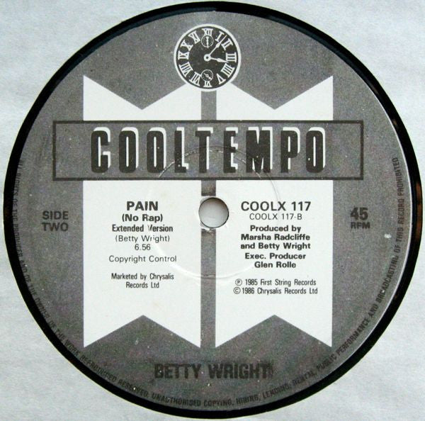 Betty Wright : Pain (12")