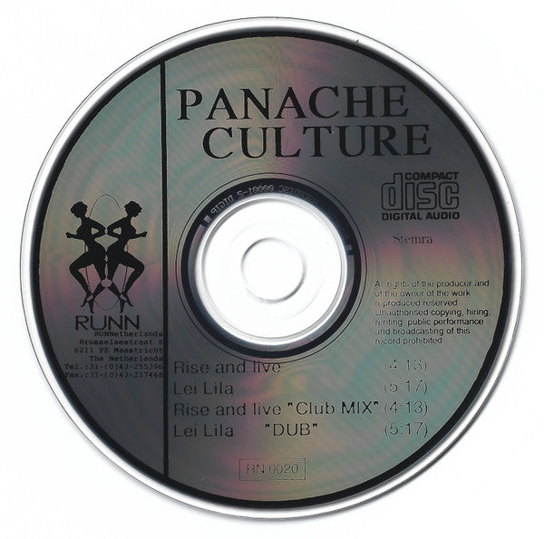 Panache Culture : Rise And Live Lei Lila (CD, Single)