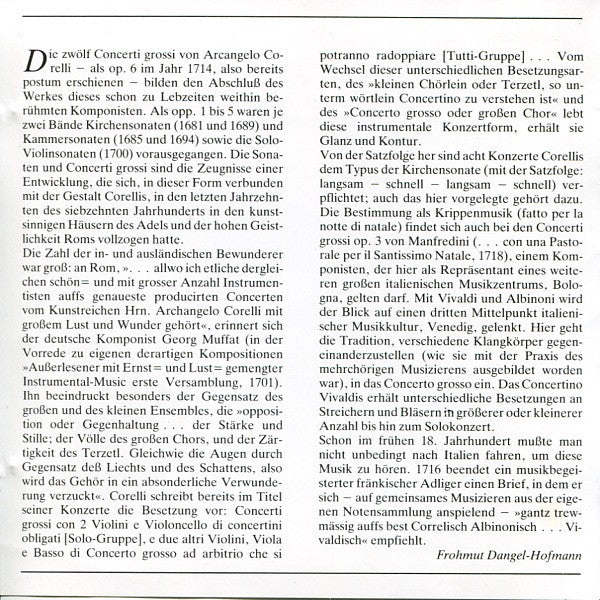 Tomaso Albinoni, Arcangelo Corelli, Antonio Vivaldi, Johann Pachelbel, Francesco Manfredini / Herbert Von Karajan & Berliner Philharmoniker : Adagio / Kanon & Gigue / Concerti Grossi / Concerti "Alla Rustica" & "L'Amoroso" (CD, Comp, RM)