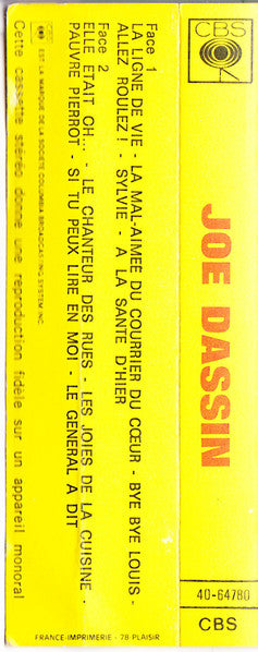 Joe Dassin : Joe Dassin (Cass, Album)