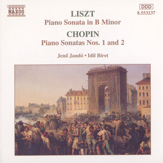 Franz Liszt, Frédéric Chopin, Jenö Jandó, Idil Biret : Piano Sonatas (CD, Album, Comp)