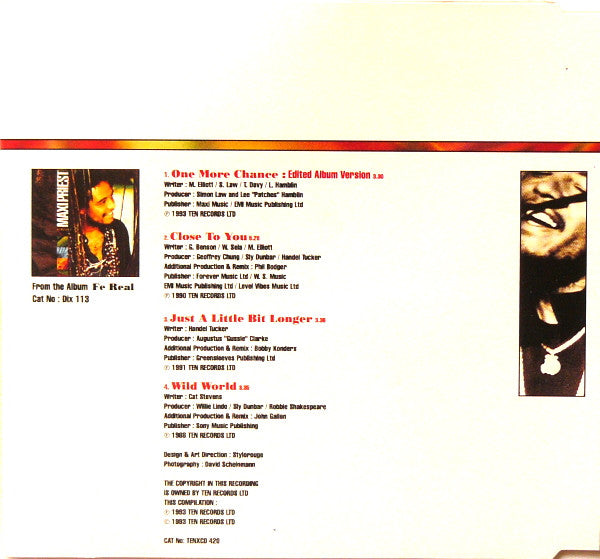 Maxi Priest : One More Chance (CD, Single)