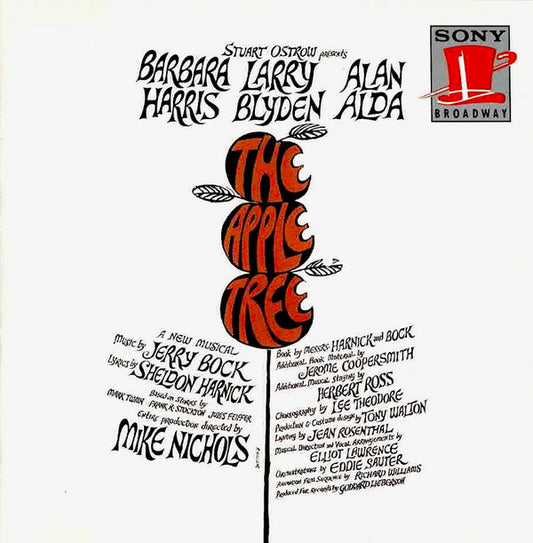 Jerry Bock / Sheldon Harnick Featuring  Barbara Harris (2), Larry Blyden and  Alan Alda : The Apple Tree (Original Broadway Cast) (CD, Album, RE)