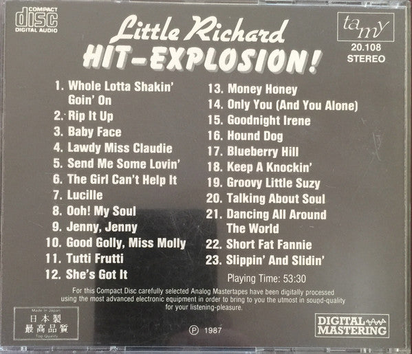 Little Richard : Hit Explosion (CD, Comp)