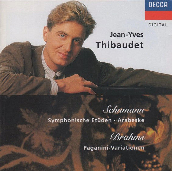 Jean-Yves Thibaudet, Robert Schumann, Johannes Brahms : Piano Works: Symphonische Etüden - Arabeske - Paganini Variationen Op. 35 (CD, Comp)