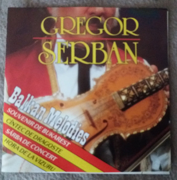 Gregor Serban : Balkan Melodies (CD, Album, RE)