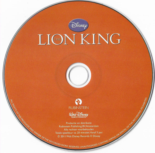 Various : The Lion King (CD)