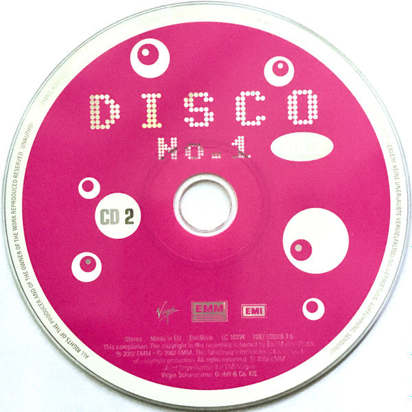 Various : Disco No.1 Vol.2 (2xCD, Comp)